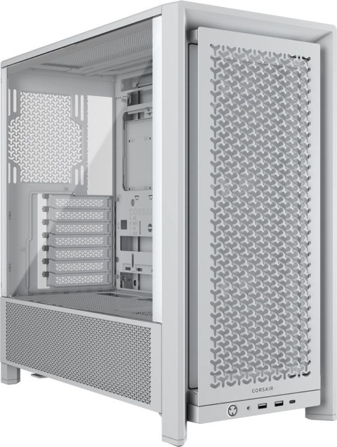 Obudowa komputera CORSAIR Geh Midi FRAME 4000D RS Mid-Tower, Biały