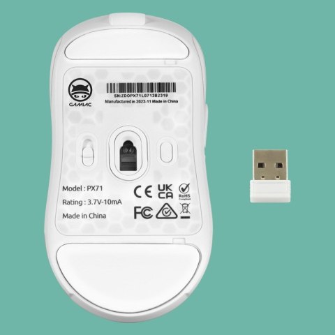 Mysz gamingowa GAMIAC PX71 - biała