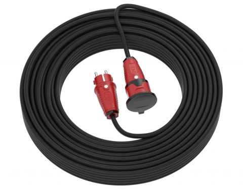 Przedł. KERG 3G1.5 40M CZARNY H05RRF PL guma EPR