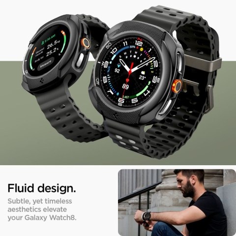 Spigen Liquid Air - Obudowa do Samsung Galaxy Watch 8 Classic 46 mm (Matte Black)