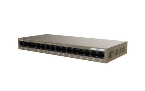 Tenda TEG1016M łącza sieciowe Nie zarządzany Gigabit Ethernet (10/100/1000)