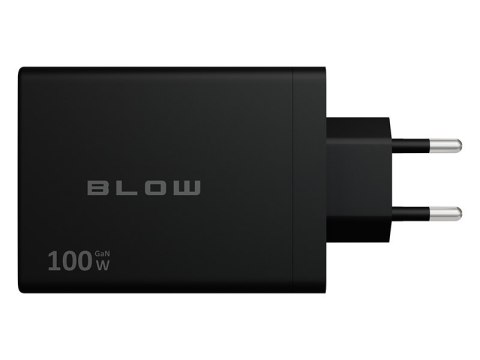 Ładowarka sieciowa gniazdo usb-cx4 pd 100w gan czarna