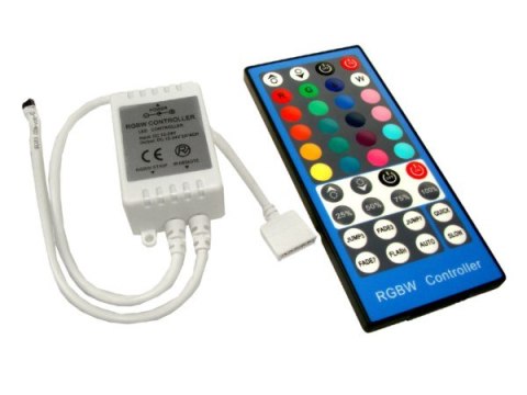 Kontroler LED RGBW IR 40 przyciski 8A