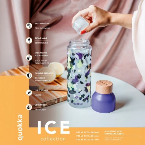 Quokka Ice - Butelka na wodę ecozen 720 ml (Spring)