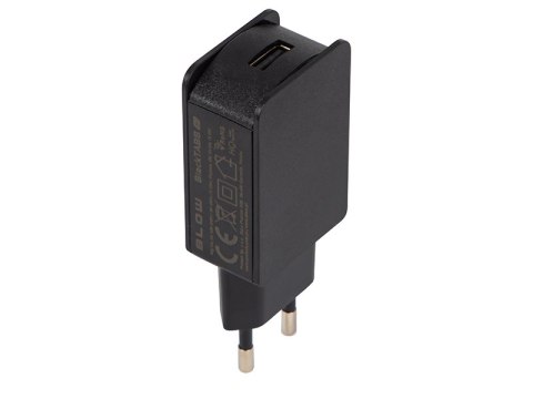 Ładowarka sieciowa gniazdo usb 2a czarna