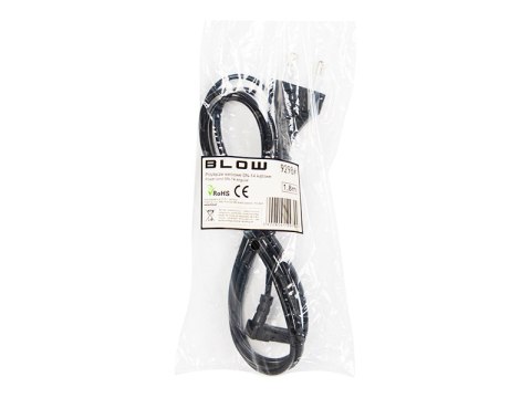 Przyłącze sn-14 sieciowe 1,8m 2x0,5mm2 kąt import