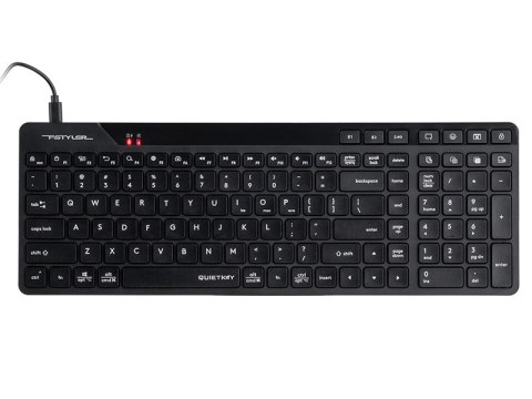 Klawiatura A4TECH FSTYLER FBK27CAS Black 2.4GHz+BT (Silent)