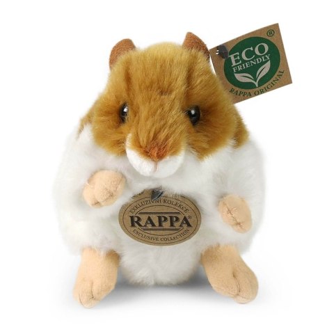 Rappa - Pluszowa realistyczna maskotka Chomik siedzący 13 cm Eco-Friendly