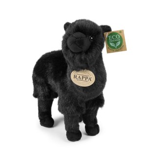 Rappa - Pluszowa realistyczna maskotka Lama czarna 23 cm Eco-Friendly