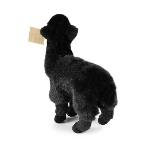 Rappa - Pluszowa realistyczna maskotka Lama czarna 23 cm Eco-Friendly