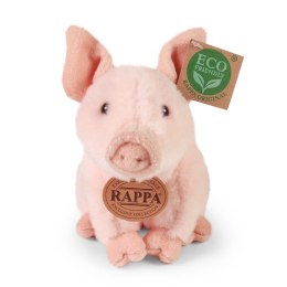 Rappa - Pluszowa realistyczna maskotka Świnka siedząca 18 cm Eco-Friendly