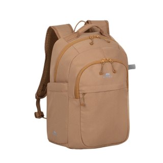 Plecak do notebooka 14" RIVACASE Aviva, beżowy, miejski, 16L, z materiału wodoodpornego