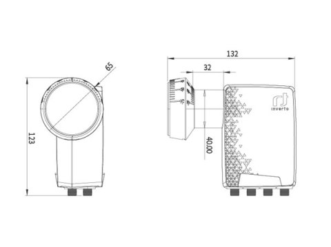 Premium inverto octo sat konvertor