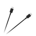 Kabel USB typu C - USB typu C 100 cm czarny