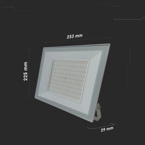 Projektor LED V-TAC 100W LED SMD 4000K Biały VT-44109 4000K 8150lm