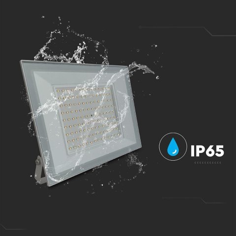 Projektor LED V-TAC 100W LED SMD 6500K Biały VT-44109 6500K 8150lm