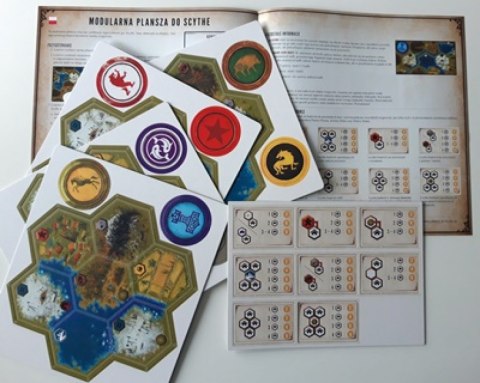 GRA SCYTHE: MODULARNA PLANSZA dodatek PHALANX