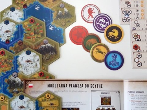 GRA SCYTHE: MODULARNA PLANSZA dodatek PHALANX
