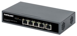 Switch Gigabit 5x PoE Passthrough zasilany PoE lub AC, 95W