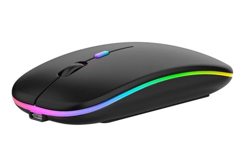 AK211A Mysz bezprzewodowa rgb black