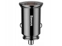 BASEUS Ładowarka samochodowa Circular PD QC4.0+ 5A 30W (czarna) CCALL-YS01