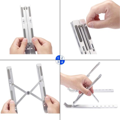 PK11A Podstawka aluminiowa pod laptop