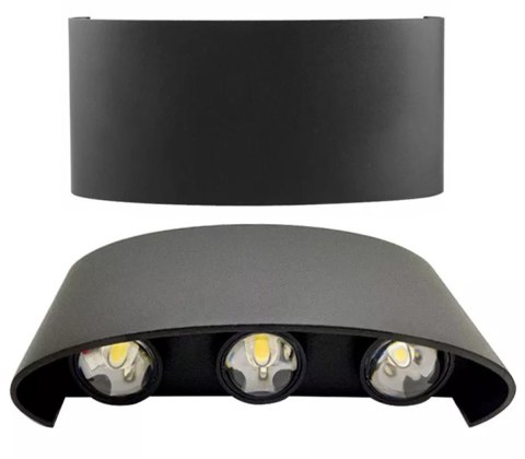 ZD90 Lampa ścienna kinkiet góra-dół