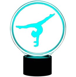 ZD98F Lampka nocna gimnastyka 3d led