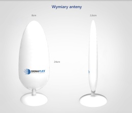 OMNI Anténa všesměrová GSM / 2G / 3G / 4G LTE 22dBi