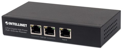 Extender PoE+ 2-portowy Gigabit 802.3at/af