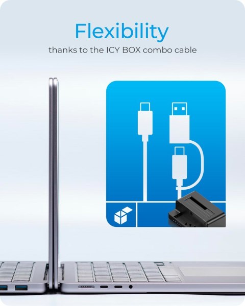 Stacja dokująca i stacja dokująca IcyBox M.2NVMe