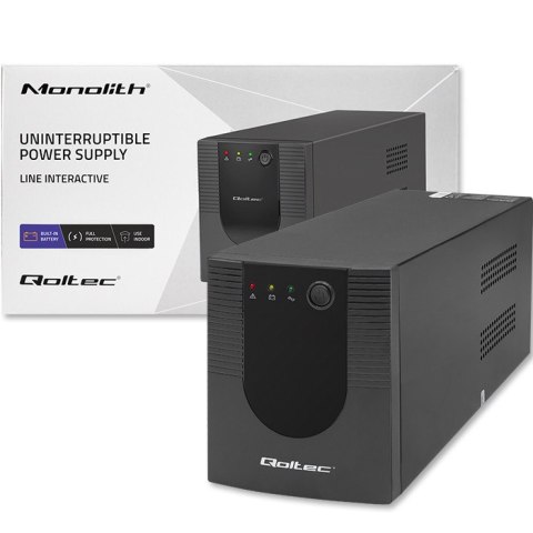 Zasilacz awaryjny UPS Qoltec Monolith 2000VA 1200W