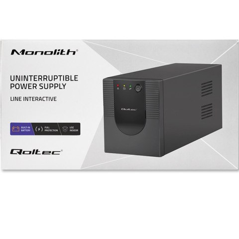 Zasilacz awaryjny UPS Qoltec Monolith 2000VA 1200W