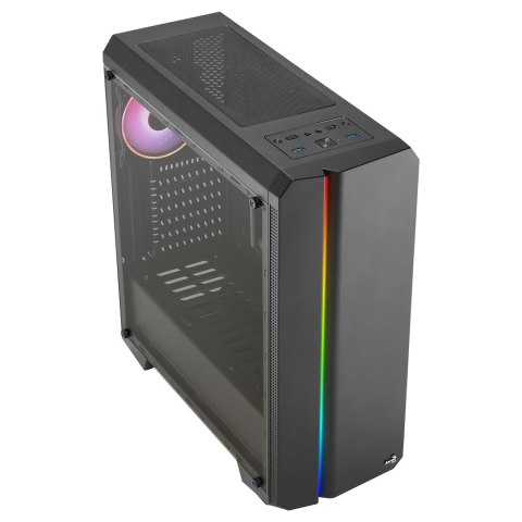 Aerocool Genesis ARGB V2 Midi-Tower - czarny