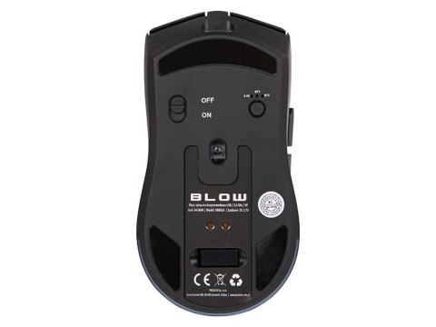 Optický myší výdech adrenalinu omega černý úder