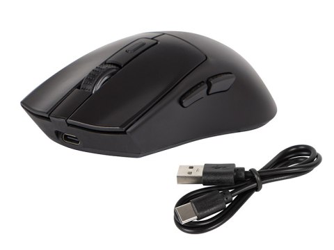 Optický myší výdech adrenalinu omega černý úder