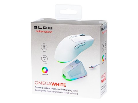 Mysz optyczna blow adrenaline omega biała Blow