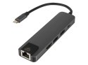 Karta sieciowa usb-c hub rj45 + hdmi k-03" Blow