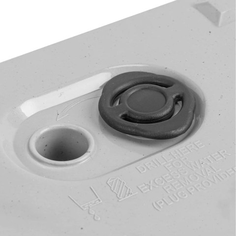 Doniczka FURU SQUARE LOW DFS240 - beton Prosperplast