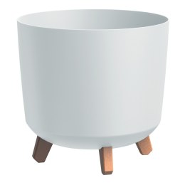 Doniczka Gracia Tubus- biała z wkładem nawadniającym, DGTL300
wykonana z wysokiej jakości tworzywa sztucznego, odporna na dział Prosperplast