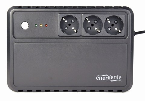 ENERGENIE ZASILACZ AWARYJNY UPS DESKTOP UPS 1000VA LED 3X SCHUKO 230V OUT ENERGENIE