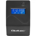 Qoltec Monolith zasilacz UPS Podwójnej konwersji (online) 1 kVA 600 W 2 x gniazdo sieciowe Qoltec