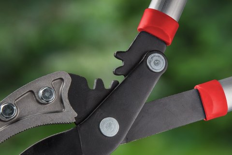 Sekator do gałęzi kowadełkowy 710 mm, średnica cięcia 42 mm, uchwyty aluminiowe VERTO