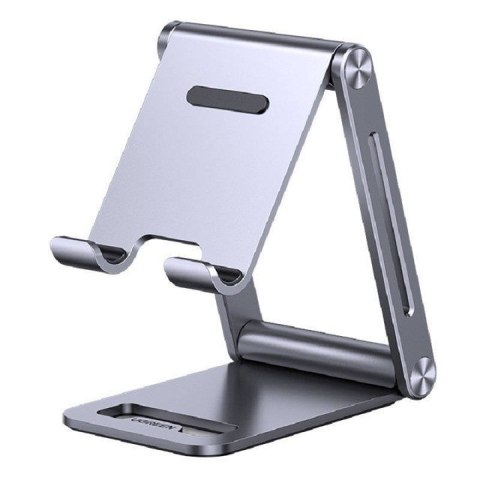 Ugreen Aluminiowa regulowana podstawka na telefon/tablet (szary) UGREEN