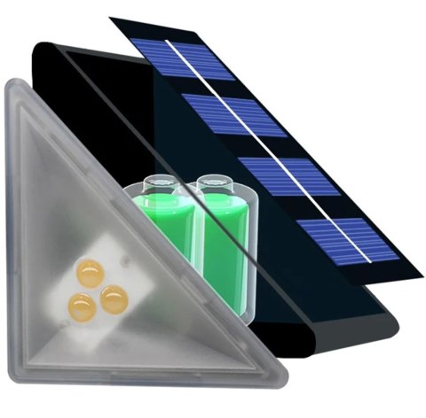 ZD148A Solarna lampka led na schody 2szt ATL