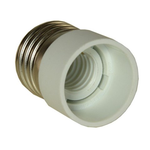 Adapter E27/E14 biały