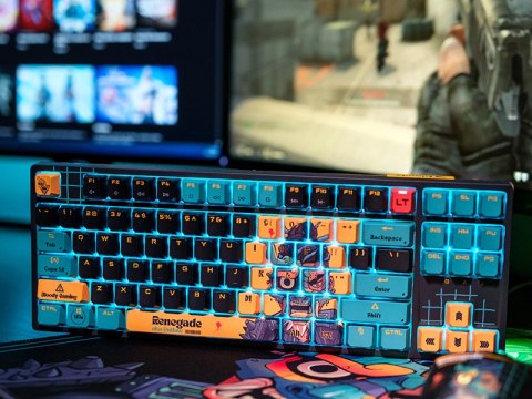 Klawiatura mechaniczna A4TECH BLOODY AT87 RENEGADE USB (Alpha Switches) A4TECH