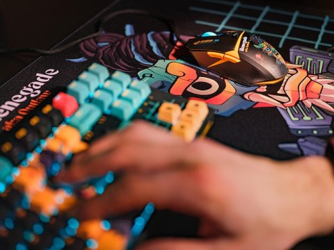 Klawiatura mechaniczna A4TECH BLOODY AT87 RENEGADE USB (Alpha Switches) A4TECH