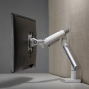Uchwyt do monitora Ergo Office, premium ze sprężyną gazową, podwójne ramię, 17"-32" 9 kg, biały, ER-437 Ergo Office