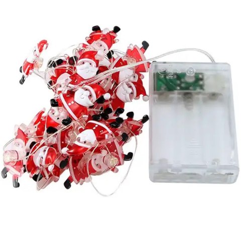 DA69 Lampki swiąteczne mikołaj ATL